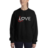 LOVE (for the Special Needs Community) Sweatshirt Dark Colors