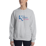 Not All Disabilities are Visible (Sweatshirt, Women's Design 2)
