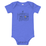My Happiness is Not Handicapped (Baby Onesie)
