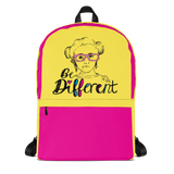 backpack school be different Raising Dion Esperanza fan Netflix Sammi Haney wheelchair pink glasses disability osteogenesis imperfecta