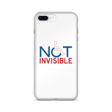 Not Invisible (White iPhone Case)