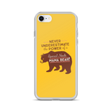 Never Underestimate the power of a Special Needs Mama Bear! iPhone Case
