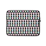laptop sleeve print all over Different Colored Faces of Sammi Haney Esperanza Netflix Raising Dion fan sassy wheelchair pink glasses disability osteogenesis imperfecta OI