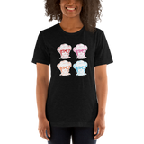 Sammi Haney (Esperanza - Raising Dion) 4 Faces with Outline, Unisex Shirt