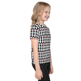 Sammi Haney (Esperanza - Raising Dion) Faces All-Over Unisex Kids Crew Neck T-Shirt