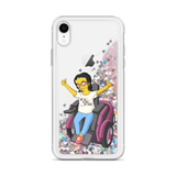 Esperanza From Raising Dion (Yellow Cartoon) Not All Actors Use Stairs Liquid Glitter Phone Case