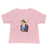 Esperanza From Raising Dion (Yellow Cartoon) Not All Actors Use Stairs Baby Shirt