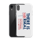 There is No Normal (Grey iPhone Case)