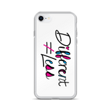 Different Does Not Equal Less (As Seen On Netflix’s Raising Dion) White iPhone Case