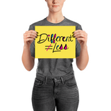 poster Netflix's Raising Dion Esperanza Sammi Haney Different Does Not Equal Less T-Shirt