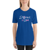 Different Does Not Equal Less (As Seen on Netflix's Raising Dion) Adult Dark Shirts