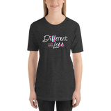 Different Does Not Equal Less (As Seen on Netflix's Raising Dion) Adult Dark Shirts