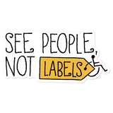 See People, Not Labels Sticker