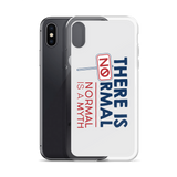 There is No Normal (Grey iPhone Case)