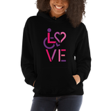 LOVE (for the Special Needs Community) Hoodie Stacked Design 2 of 3