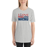 Shirt I love proving people wrong expectations disability special needs awareness wheelchair impaired assumptions