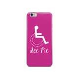 iPhone case see me not my disability wheelchair inclusion inclusivity acceptance special needs awareness diversity