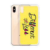Different Does Not Equal Less (As Seen On Netflix’s Raising Dion) Yellow iPhone Case
