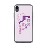 See the Person, Not the Disability (Girl's iPhone Case)