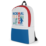Normal is a Myth (Bigfoot & Loch Ness Monster) Backpack