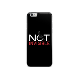iPhone case not invisible disabled disability special needs visible awareness diversity wheelchair inclusion inclusivity impaired acceptance