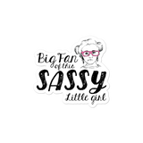 sticker Big Fan of this Sassy Little Girl Sammi Haney Esperanza Netflix Raising Dion little girl wheelchair pink glasses sass sassy disability osteogenesis imperfecta OI