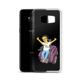 Esperanza From Raising Dion (Yellow Cartoon) Not All Actors Use Stairs Black Samsung Case