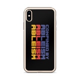 Confined by Ableism (Halftone) iPhone Case