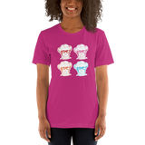Sammi Haney (Esperanza - Raising Dion) 4 Faces with Outline, Unisex Shirt