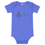 LOVE (for the Special Needs Community) Onesie (Baby Boy's/Unisex)