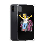 Esperanza From Raising Dion (Yellow Cartoon) Not All Actors Use Stairs Black iPhone Case