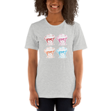 Sammi Haney (Esperanza - Raising Dion) 4 Faces with Outline, Unisex Shirt