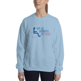 Not All Disabilities are Visible (Sweatshirt, Women's Design 2)