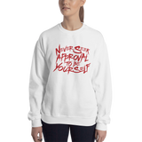 Never Seek Approval to Be Yourself (Unisex Sweatshirt)