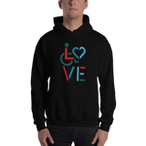 LOVE (for the Special Needs Community) Hoodie Stacked Design 3 of 3