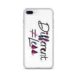 Different Does Not Equal Less (As Seen On Netflix’s Raising Dion) White iPhone Case