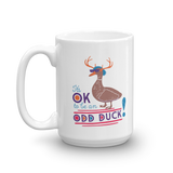 It's OK to be an Odd Duck! Mug (Men's Colors)