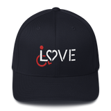LOVE (for the Special Needs Community) Structured Twill Cap