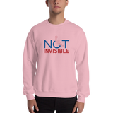 Not Invisible (Unisex Sweatshirt Light Colors)