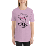 Shirt Sassy Girl Sammi Haney Esperanza Netflix Raising Dion fan super sassy wheelchair pink glasses sass sassy disability osteogenesis imperfecta OI