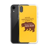 Never Underestimate the power of a Special Needs Mama Bear! iPhone Case