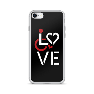 LOVE (for the Special Needs Community) iPhone Case Stacked Design 1 of 3
