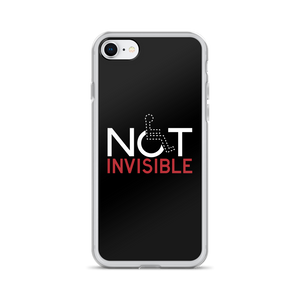 iPhone case not invisible disabled disability special needs visible awareness diversity wheelchair inclusion inclusivity impaired acceptance
