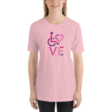 LOVE (for the Special Needs Community) Stacked Design 2 of 3