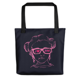 tote bag I love Pink pink glasses love luv heart Raising Dion Esperanza fan Netflix Sammi Haney