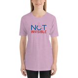 Not Invisible (Adult Light Color Shirts)