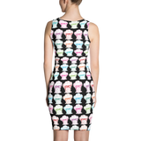 Sammi Haney (Esperanza - Raising Dion) Faces All-Over Sublimation Cut & Sew Dress