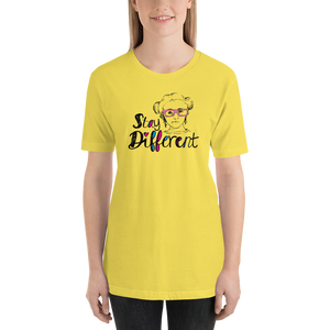 shirt stay different Raising Dion Esperanza fan Netflix Sammi Haney wheelchair pink glasses disability osteogenesis imperfecta