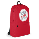 Don't Hate Different (Backpack)