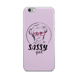 iPhone case Fan Sammi Haney Esperanza Netflix Raising Dion super sassy wheelchair pink glasses sass sassy disability osteogenesis imperfecta OI